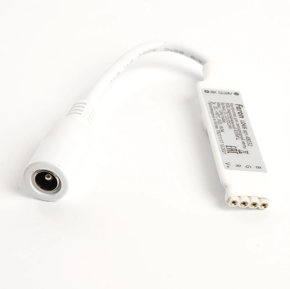 Контроллер RGB mini для светодиодной ленты с П/У,12-24V, LD66 48032 4