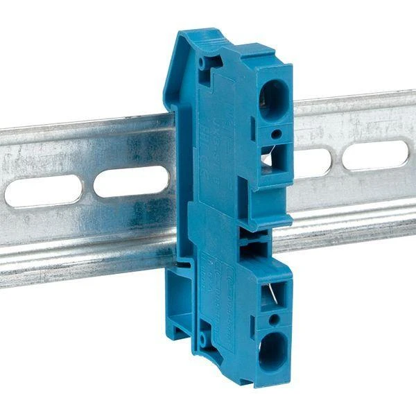 Колодка клеммная ST-6 57А пружинная син. EKF plc-jxb-st-6-blue 2