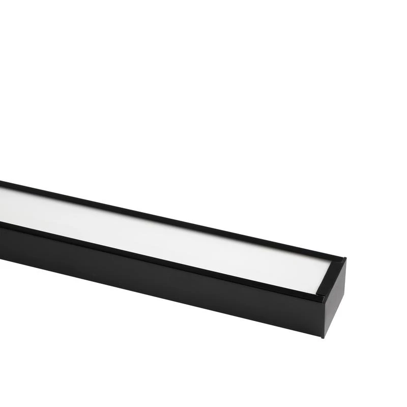 Светильник светодиодный PSO-01 24Вт 4000К IP40 1200х50мм BLACK ДПО/ДСО для реечных потолков IP40 (универсальный монтаж: накладной/подвесной) Pro JazzWay 5058712 1