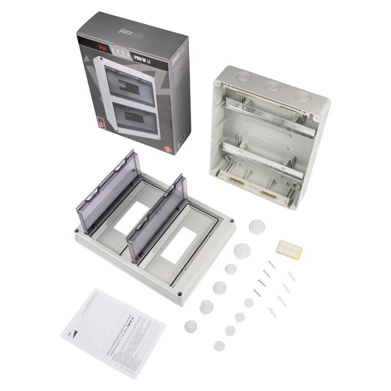 Бокс модульный накладной PDB/W 4024 GR (ЩРН-ПГ-24) IP65 пластик. Pro JazzWay 5072145 5