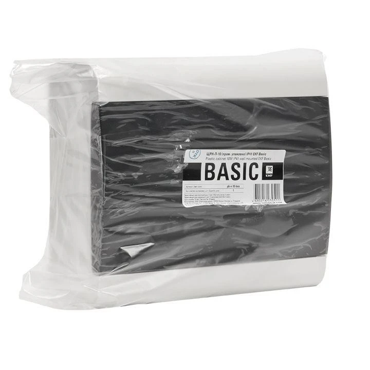 Щит распределительный ЩРН-П-10 IP41 Basic (пром. упак.) EKF pb-n-10-bas 1