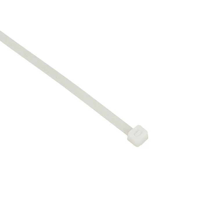 Хомут кабельный 4.8х400 нейл. бел. (уп.100шт) EKF plc-c-4.8x400 1