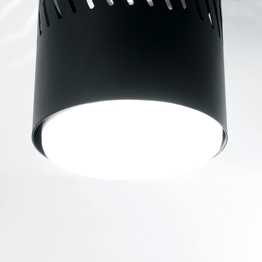 Светильник потолочный Feron HL352 12W, 230V, GX53 и подсветка 1W, 4000K, черный 41458 5