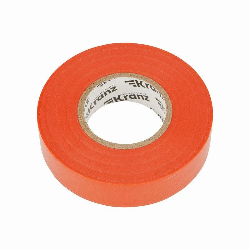 Изолента ПВХ профессиональная 0.18х19мм 20м красн. Kranz KR-09-2804 3