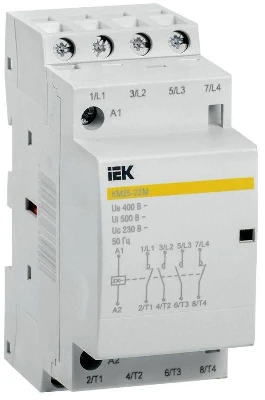 Контактор модульный КМ25-22М AC KARAT IEK MKK11-25-22