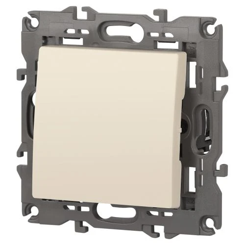 Выключатель 1-кл. СП Elegance 14-1101-02 10А IP20 250В 10AX механизм сл. кость Эра Б0034208 4