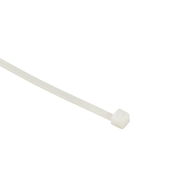 Хомут кабельный 2.5х80 нейл. бел. (уп.100шт) EKF plc-c-2.5x80 2