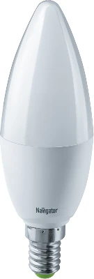 Лампа светодиодная 61 325 NLL-C37-8.5-230-4K-E14-FR 8.5Вт свеча матовая 4000К нейтр. бел. E14 680лм 176-264В Navigator 61325