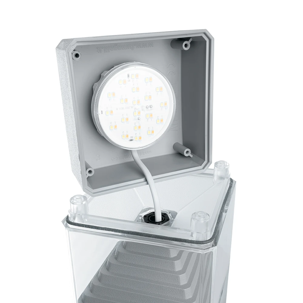 Светильник ландшафтный, Fumagalli DS1.563.000.LXG1K, 3W 230V GX53 серый 11635 10