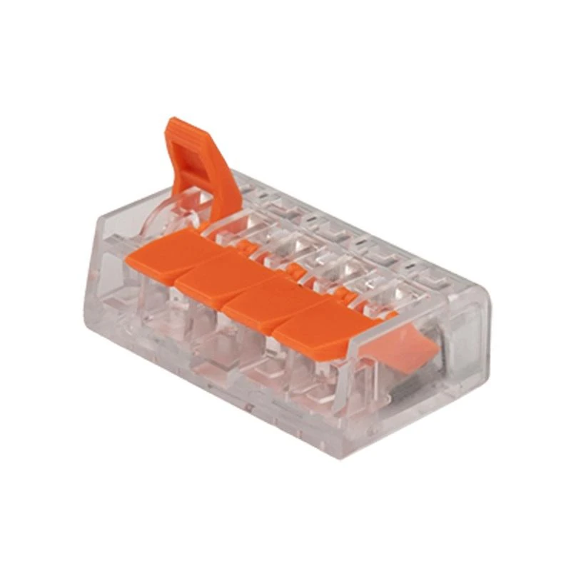 Клемма монтажная рычажного соединения PTC-5P 221-415 450В 32А 0.14-4.0кв.мм JazzWay 5050945 1