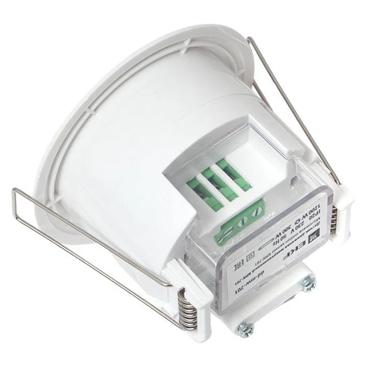 Датчик движения микроволновый MW-701 1200Вт 360град. до 20м IP20 бел. PROxima EKF dd-mw-701 5