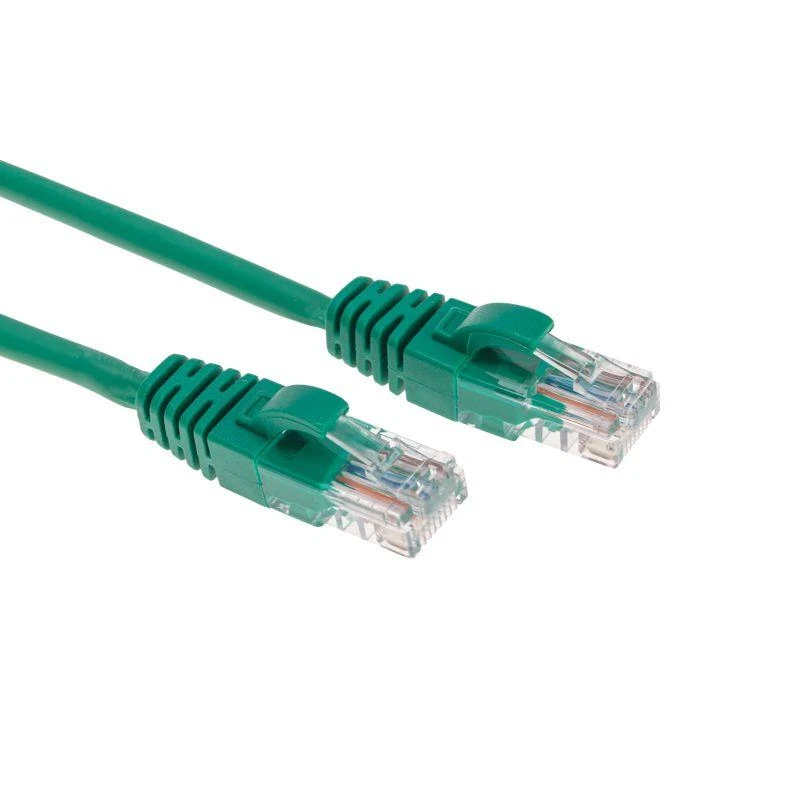 Патч-корд U/UTP CAT 6 RJ45-RJ45 26AWG LSZH зел. 1.5м Rexant 02-0296-105 2