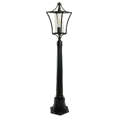 Светильник садово-парковый Feron PL736 столб 60W E27 230V, черный 51272