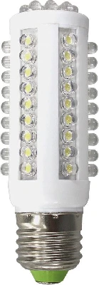 Лампа светодиодная, 66LED(4W) 230V E27, 2700K (290lm), LB-87 25158
