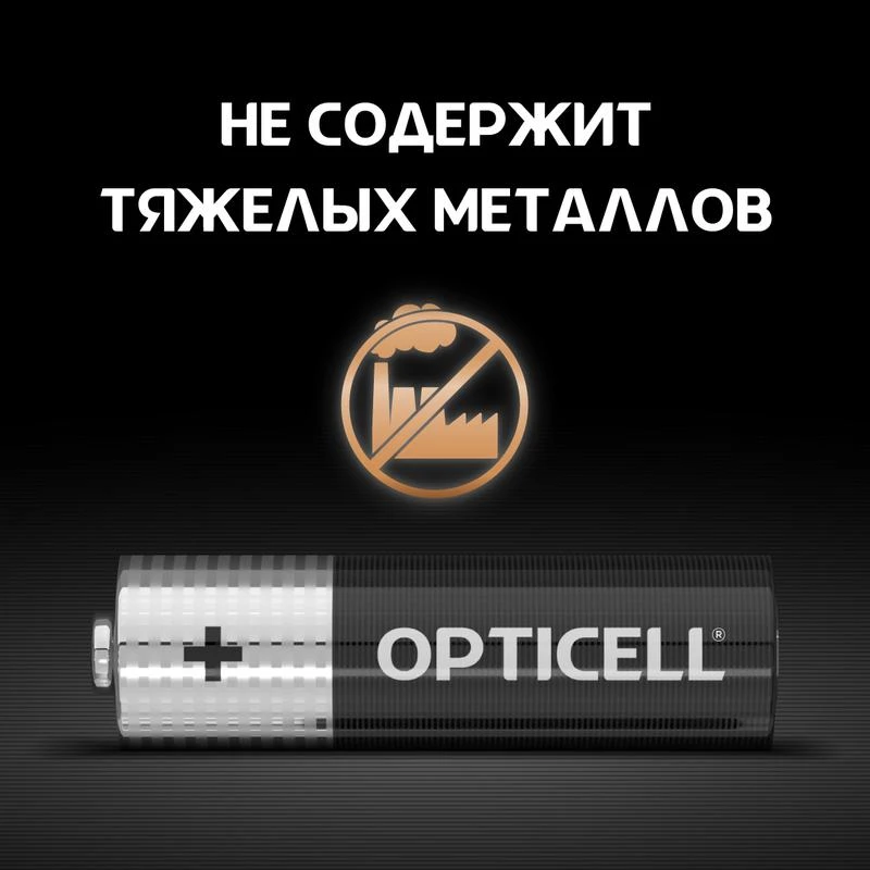Элемент питания алкалиновый AA/LR6 (блист. 8шт) Basic Opticell 5051008 3