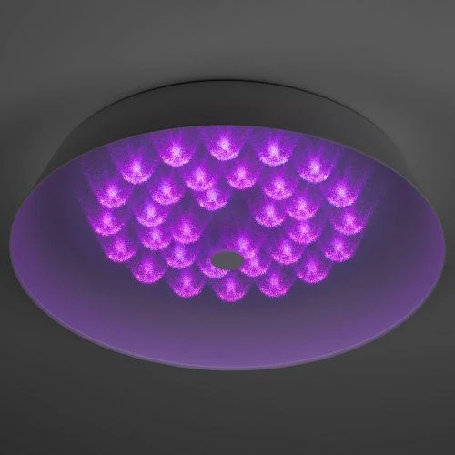 Светильник светодиодный SPB-6-80-RC Locus RGB 80Вт RGB 3000-6500К потолочный с пультом Эра Б0053316 1