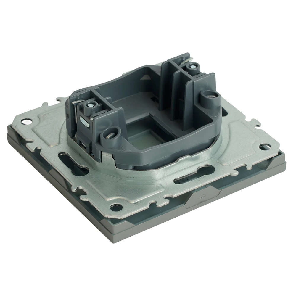 Заглушка (механизм), серия Эмили, платиново-серый, soft touch, RST00-5116-10 49961 5