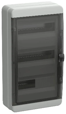Корпус КМПн-36 TEKFOR IP65 черн. прозр. дверь пластик. IEK TF5-KP72-N-36-65-K03-K02