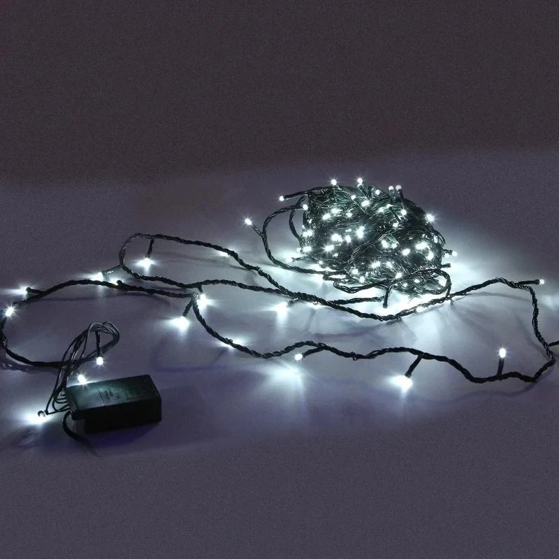 Гирлянда ILD120C-GW 120LED 12м 8 реж. бел. SHlights 4690601041883 5