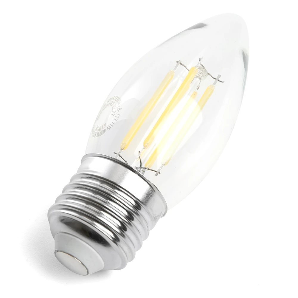 Лампа светодиодная Feron LB-66 Свеча E27 7W 230V 4000K 38271 3