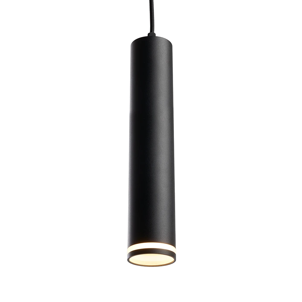 Светильник потолочный Feron ML1708 Barrel LUNA на подвесе MR16 35W 230V, черный 55*280 48084 6