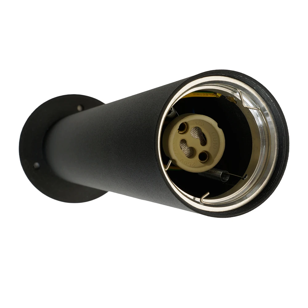 Светильник садово-парковый Feron DH1106, 15W, GU10, 230V, черный (столб) 51232 7