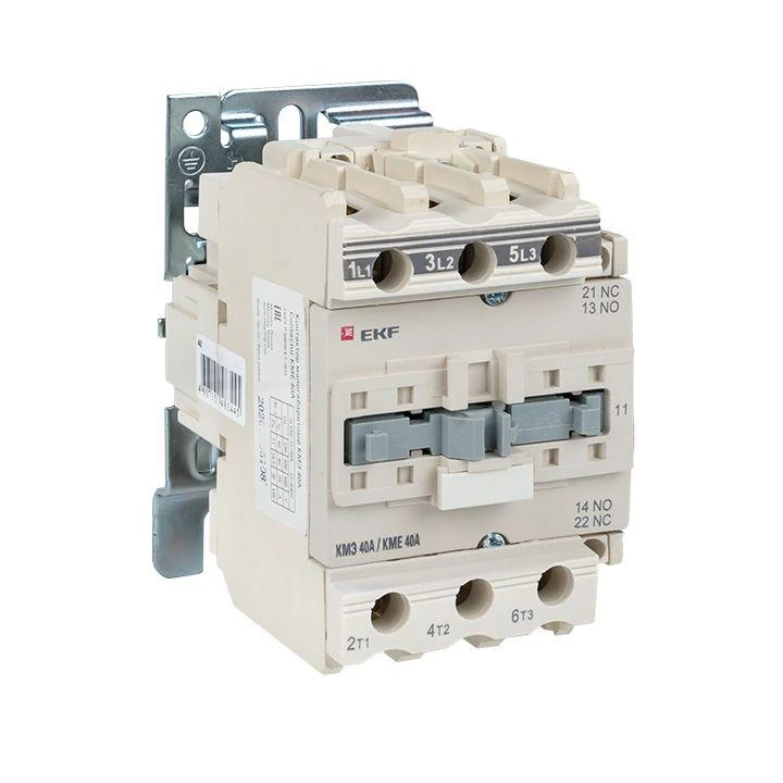Контактор КМЭ 40А кат. 380В AC 1НО+1НЗ EKF ctr-s-40-380 5