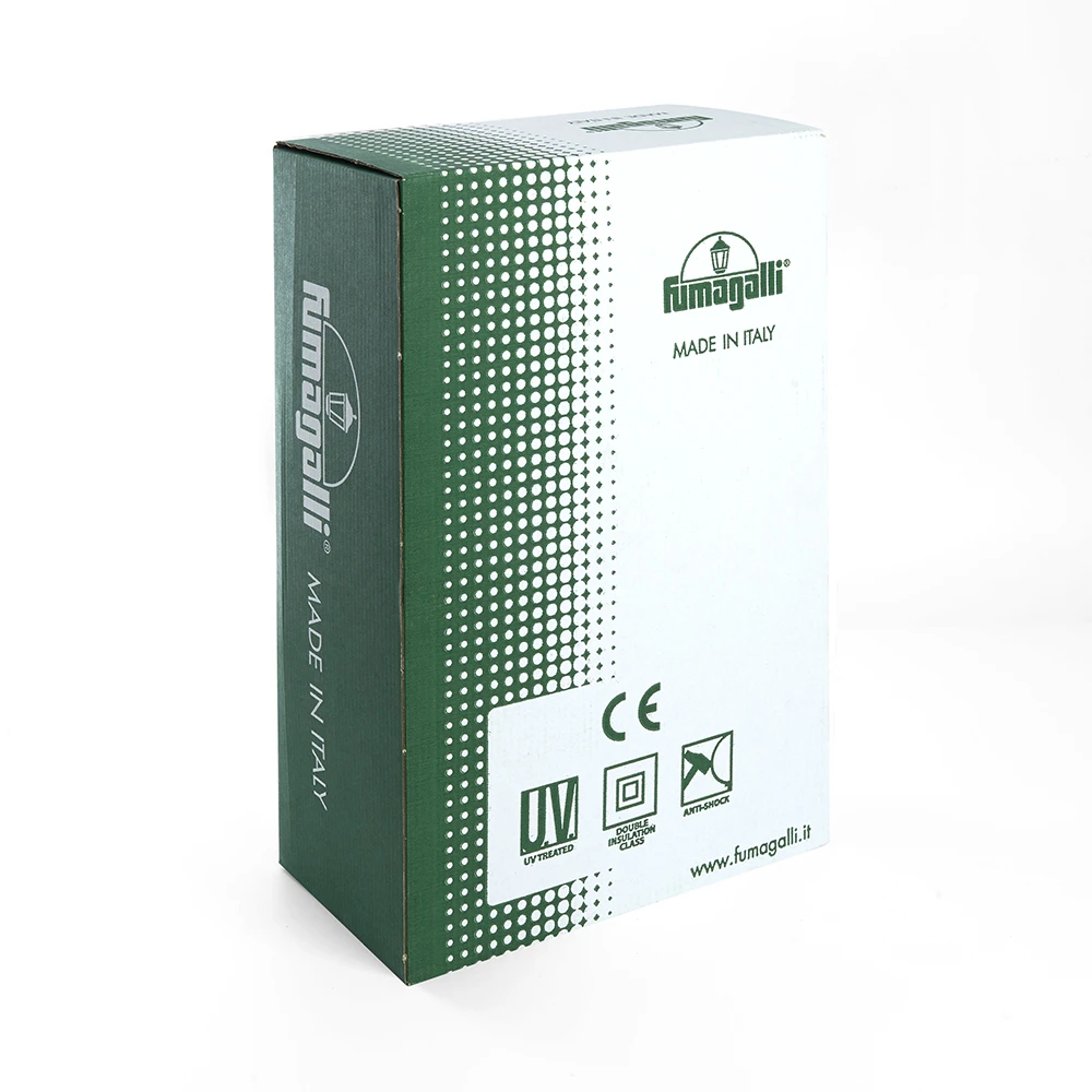Светильник садово-парковый, Fumagalli M22.000.000.AXE27, 230V E27 черный 11632 4
