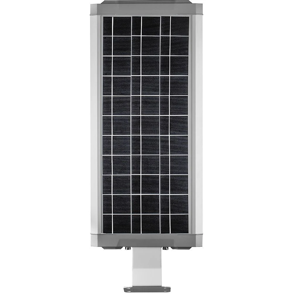 Светодиодный уличный фонарь консольный на солнечной батарее Feron SP2337 12W 6400K с датчиком движения, серый 32189 1