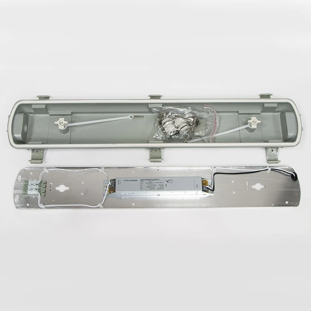 Светодиодный светильник 60LED 6400K 22W в пластиковом корпусе IP65, AL5043 27984 6