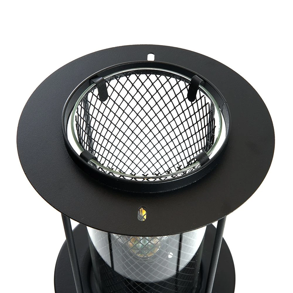 Светильник садово-парковый Feron PL724 на постамент 60W 230V E27, черный 48390 7