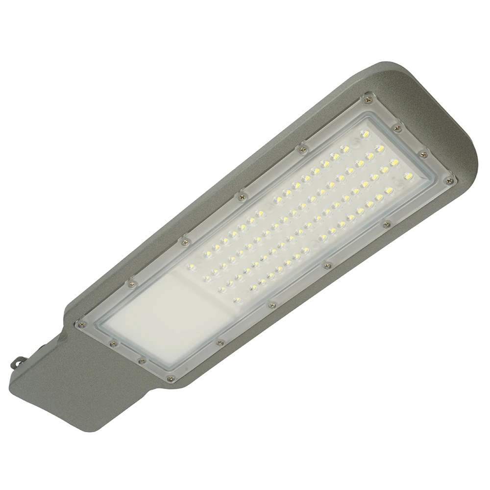 Светодиодный уличный консольный светильник Feron SP3021 50W 5000K 230V, серый 48964 5