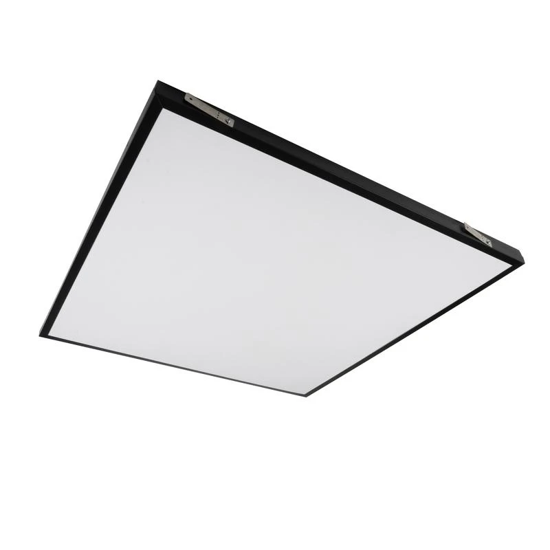 Светильник светодиодный PPL 588/G OPAL 40Вт 4000К IP40 588х588х25мм BLACK ДВО в потолок Грильято панель Pro JazzWay 5062023 3