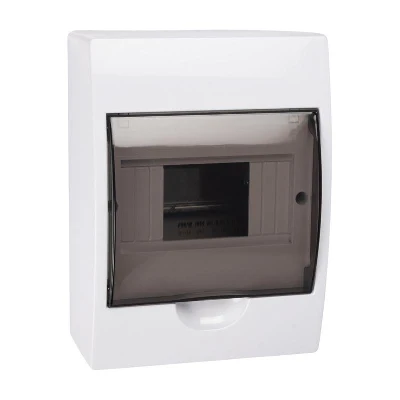 Бокс модульный накладной PDB/W 1006 WH (ЩРН-П- 6) IP41 пластик. JazzWay 5071650