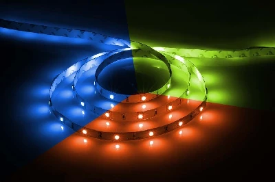 Cветодиодная LED лента Feron LS606, 30SMD(5050)/м 7.2Вт/м 5м IP20 12V RGB 27678
