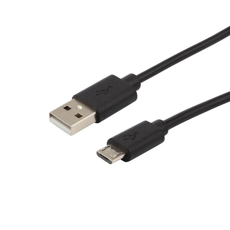 Шнур micro USB (male) - USB-A (male) 1.8м черн. Rexant 18-1164-2 2