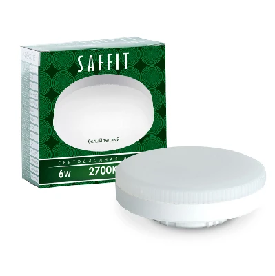 Лампа светодиодная SAFFIT SBGX5306 GX53 6W 230V 2700K 55194