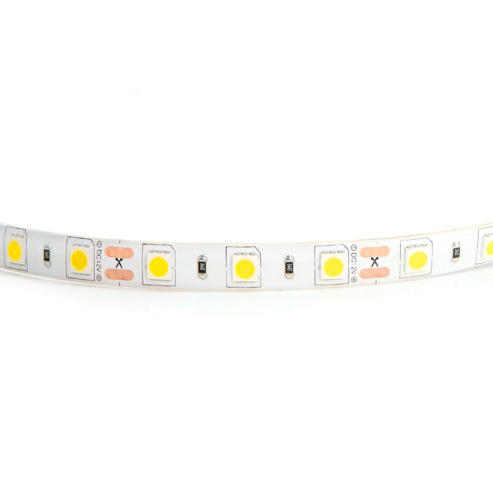 Светодиодная LED лента Feron LS607, 60SMD(5050)/m 14.4W/m 12V 5m 3000К 27654 2