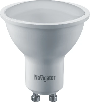 Лампа светодиодная 94 130 NLL-PAR16-5-230-4K-GU10 5Вт рефлектор матовая 4000К нейтр. бел. GU10 400лм 220-240В Navigator 94130
