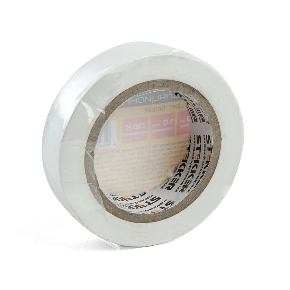 Изоляционная лента STEKKER INTP01315-10 0,13*15 мм. 10 м. зеленый 39901 4