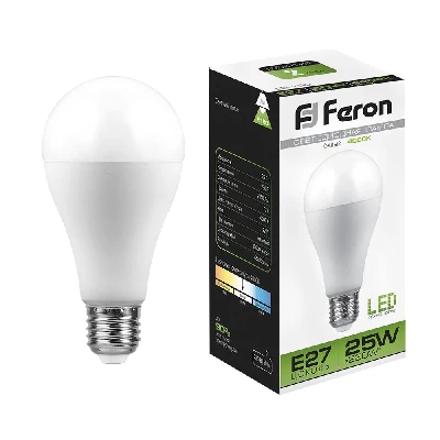 Лампа светодиодная Feron LB-100 Шар E27 25W 175-265V 4000K 25791