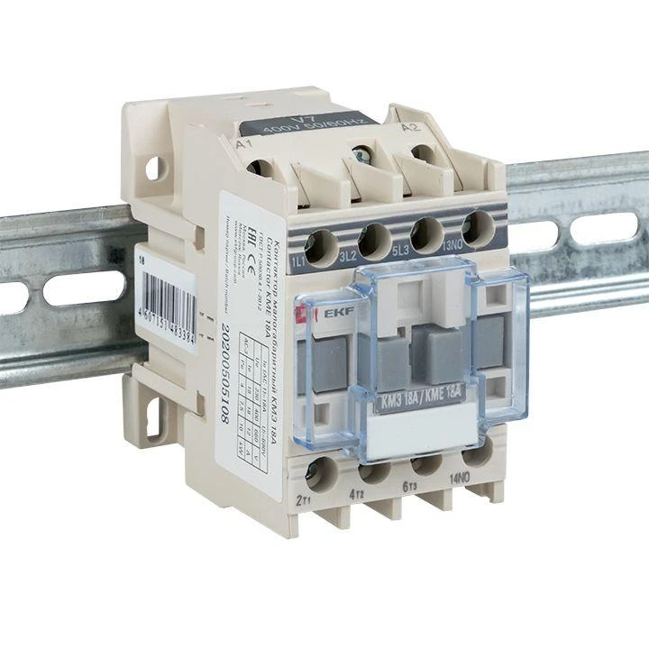 Контактор КМЭ 18А кат. 220В AC 1НО EKF ctr-s-18-220 4