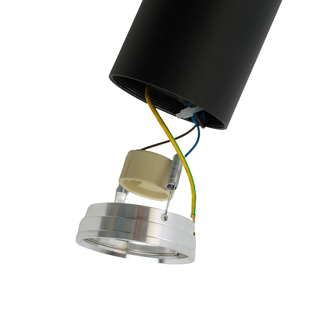 Светильник садово-парковый Feron DH1106, 15W, GU10, 230V, черный (столб) 51232 9