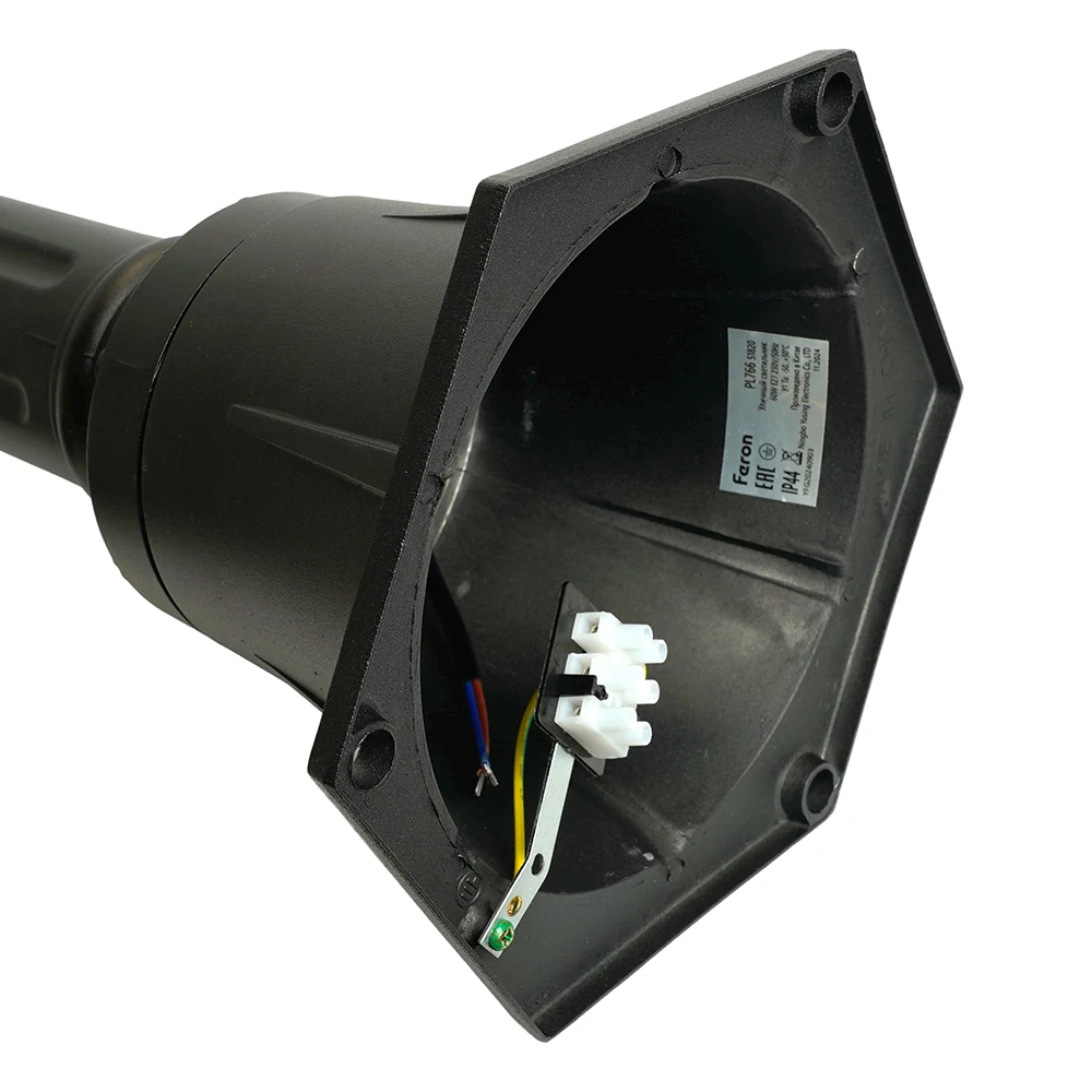 Светильник садово-парковый Feron PL766, столб 60W 230V E27, черный 51820 6