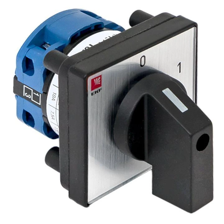 Переключатель кулачковый ПК-1-12 2П 10А "0-1" EKF pk-1-12-10 7