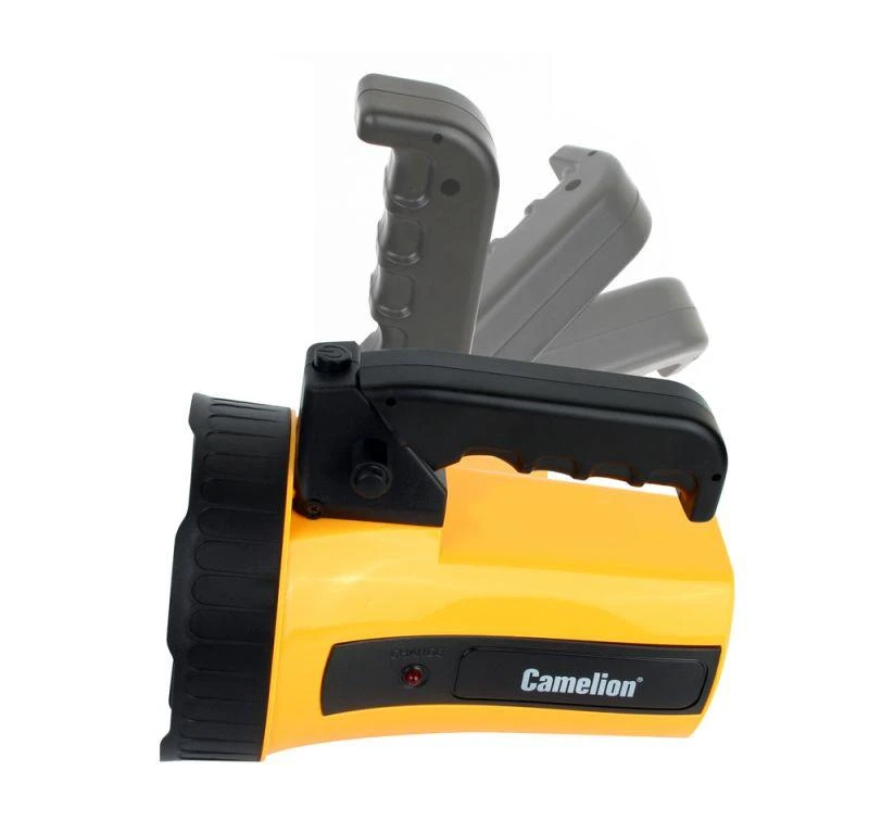 Фонарь аккумуляторный 35LED 29315 аккум. 6В 4А.ч 220В пластик. желт. (кор.) Camelion 10469 8
