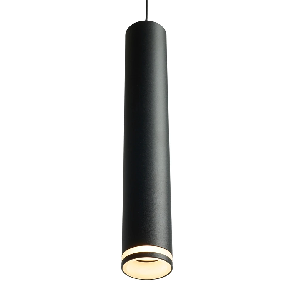 Светильник потолочный Feron ML1008 Barrel LUNA levitation на подвесе MR11 35W 230V, черный 40*250 51377 1