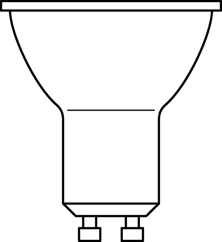 Лампа светодиодная LED Value LVPAR1675 10SW/840 10Вт GU10 230В 10х1RU OSRAM 4058075581807 1