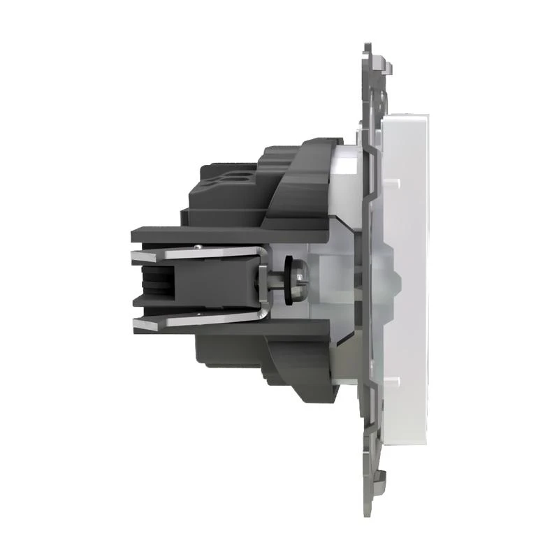 Розетка 1-м СП Pixel 16А IP20 с заземл. механизм перламутр. TOKOV ELECTRIC TKE-PX-R1Z-C04 3