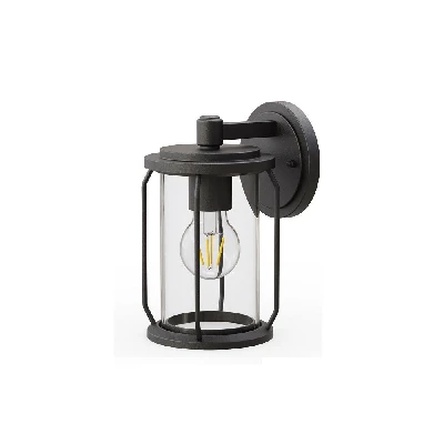 Светильник садово-парковый Feron PL791 на стену вниз 40W 220-240V E27, черный 51965